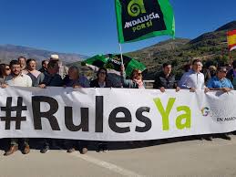 Andalucistas de Almucar lamentan que las canalizaciones de Rules 